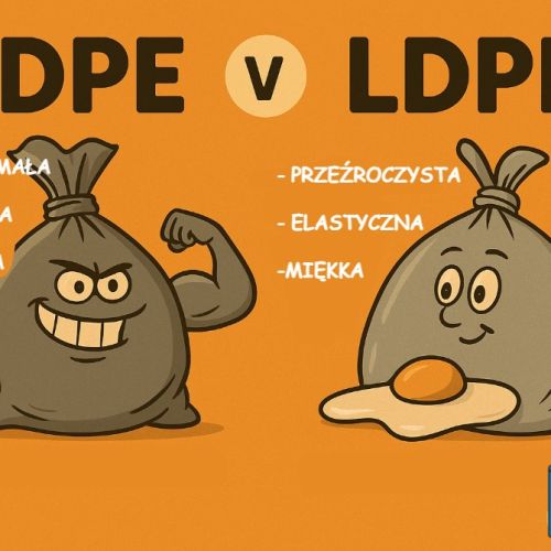 Worki HDPE i LDPE – różnice, zastosowanie, zalety I Uniplast
