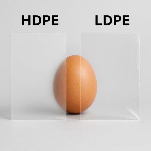 Przejrzystość folii HDPE i LDPE – różnice, zastosowanie, praktyczne wskazówki.