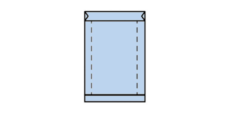 Bag with side gussets