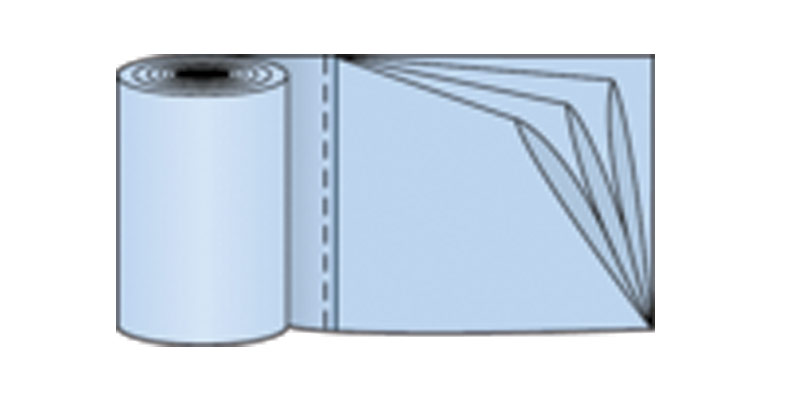 Star-sealed rolled bags
